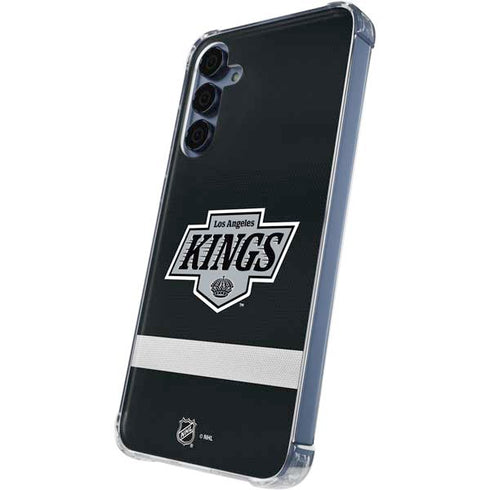 NHL Los Angeles Kings Jersey Galaxy A35 5G Clear Case